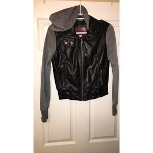Leather jacket